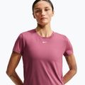 Maglia da allenamento donna Nike One Classic pink smoke/white 4
