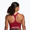Top da allenamento Nike Pro Seamless tough red/white 2