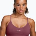 Reggiseno sportivo Nike Pro Seamless pink smoke/white 3