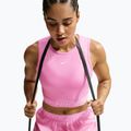 Maglietta da donna Nike Pro pink rise/white 4