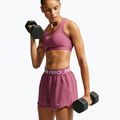 Pantaloncini da allenamento da donna Nike Pro pink smoke/white 4