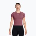 Maglia da allenamento donna Nike Pro Seamless pink smoke/white