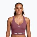 Top da allenamento Nike Pro Seamless pink smoke/white