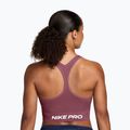 Top da allenamento Nike Pro Seamless pink smoke/white 2
