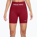 Pantaloncini da allenamento da donna Nike Pro Seamless tough red/white