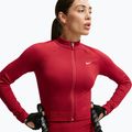 Felpa da allenamento donna Nike Pro Seamless tough red/white