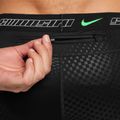 Pantaloncini da corsa da uomo Nike Stride black/illusion green 4