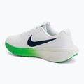 Scarpe da corsa uomo Nike Revolution 8 white/green spark/midnight navy 2