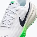 Scarpe da corsa uomo Nike Revolution 8 white/green spark/midnight navy 7