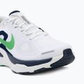 Scarpe da corsa uomo Nike Structure Plus white/midnight navy/green spark 7
