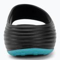 Ciabatte da uomo Nike ReactX Rejuven8 black/gamma blue/metallic silver 6