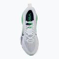 Scarpe da corsa uomo Nike Vomero 18 white/green spark/midnight navy 5