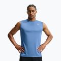 Maglia training da uomo Nike Dri-FIT Sleeveless Training Top indigo storm/white