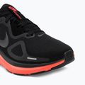 Scarpe da corsa uomo Nike Structure 26 black/bright crimson/metallic dark grey 7