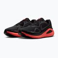 Scarpe da corsa uomo Nike Structure 26 black/bright crimson/metallic dark grey 3