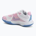 Scarpe da pallavolo Nike Zoom Hyperspeed Court 2 white/pink rise/valor blue 3