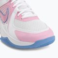 Scarpe da pallavolo Nike Zoom Hyperspeed Court 2 white/pink rise/valor blue 7