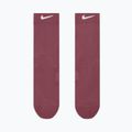 Calze Nike Run Midweight Crew pink smoke/pink rise/white 2