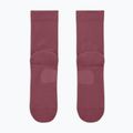Calze Nike Run Midweight Crew pink smoke/pink rise/white 3