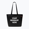 Borsa Nike Heritage "Your Message Here" Tote 22 l black/white/safety orange