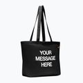 Borsa Nike Heritage "Your Message Here" Tote 22 l black/white/safety orange 2