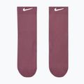 Calze Nike Run Midweight Micro Crew pink smoke/pink rise/white 2