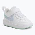 Scarpe per bambini Nike Court Borough Low white/football grey/arctic green 6