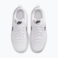 Scarpe Nike Court Borough Low bianche/neri 13