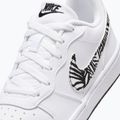 Scarpe Nike Court Borough Low bianche/neri 14
