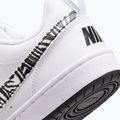 Scarpe Nike Court Borough Low bianche/neri 15