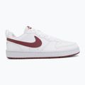 Scarpe Nike Court Borough Low Recraft bianco/fumo rosa 2