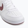 Scarpe Nike Court Borough Low Recraft bianco/fumo rosa 7