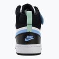 Scarpe per bambini Nike Court Borough Mid 2 white/black/arctic green/football blue 6
