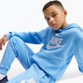 Pantaloni per bambini Nike Club Fleece football blue/white 4