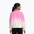 Felpa bambini Nike Sportswear Studio sail/playful pink/white 2