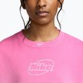 Felpa bambini Nike Sportswear Studio sail/playful pink/white 3