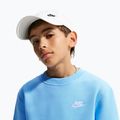 Felpa bambini Nike Sportswear Club Fleece football blue/white 6
