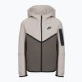 Felpa bambini Nike Sportswear Tech Fleece moon particle/cave stone/black/black