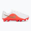 Scarpe da calcio bambino Nike Jr. Tiempo Maestro Academy white/bright crimson/blur 2