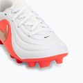 Scarpe da calcio bambino Nike Jr. Tiempo Maestro Academy white/bright crimson/blur 7