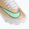 Scarpe da calcio bambino Nike Jr. Mercurial Superfly 11 Club "Kylian Mbappé" metallic gold/green glow 7