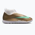 Scarpe da calcio bambino Nike Jr. Mercurial Superfly 11 Academy "Kylian Mbappé" metallic gold/green glow