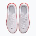 Scarpe da calcio bambino Nike Jr. Tiempo Maestro Club White/Bright Crimson/Blur 3