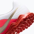 Scarpe da calcio bambino Nike Jr. Tiempo Maestro Club White/Bright Crimson/Blur 6