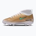 Scarpe da calcio bambino Nike Jr. Mercurial Superfly 11 Club "Kylian Mbappé" metallic gold/green glow 2