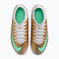 Scarpe da calcio bambino Nike Jr. Mercurial Superfly 11 Club "Kylian Mbappé" metallic gold/green glow 4