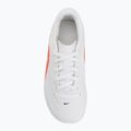 Scarpe da calcio bambino Nike Jr. Tiempo Maestro Club White/Bright Crimson/Blur 5
