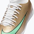Scarpe da calcio bambino Nike Jr. Mercurial Superfly 11 Club "Kylian Mbappé" metallic gold/green glow 5