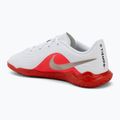 Scarpe da calcio bambino Nike Jr. Tiempo Maestro Club white/bright crimson/blur 3