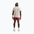 Polo Nike Court Slam Aero-Fit Pale Ivory/Team Red 3
